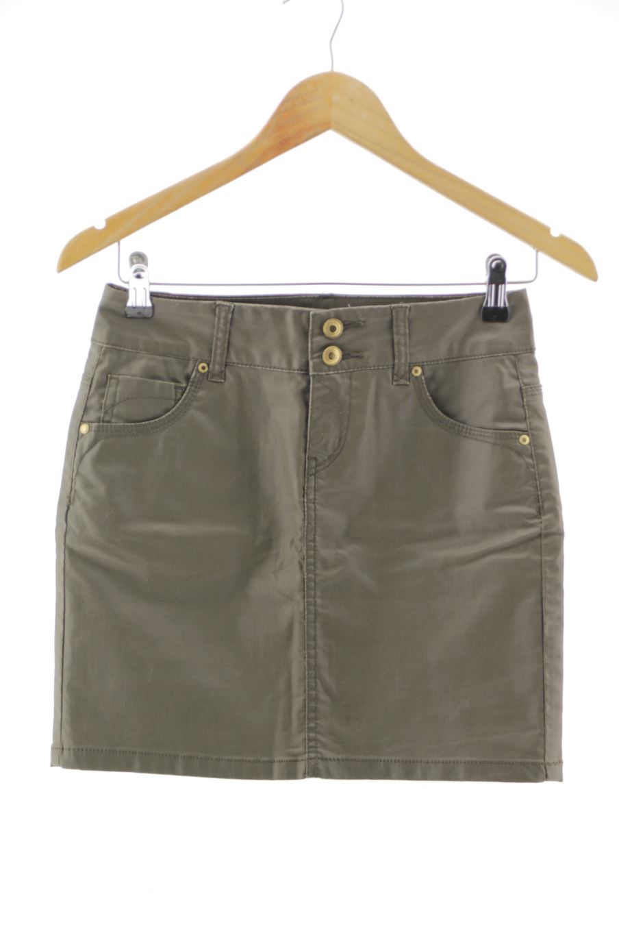 Falda de Camaieu de la talla 34, de color verde