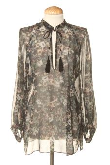 Blusa de manga larga XS Zara, foto 1 de 2