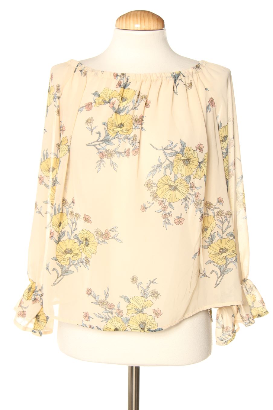Blouse à manches courtes Forever 21 de la taille M, de couleur fleurs