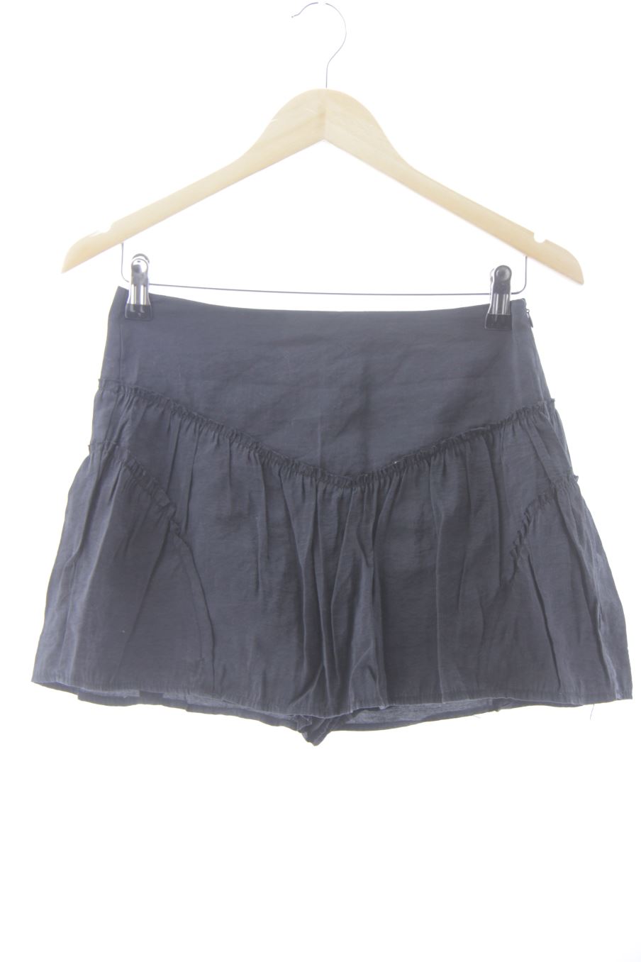 Falda de Zara de la talla S, de color negro