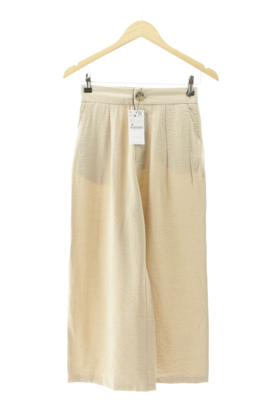 Hose von Stradivarius Größe XS, Farbe Beige, für