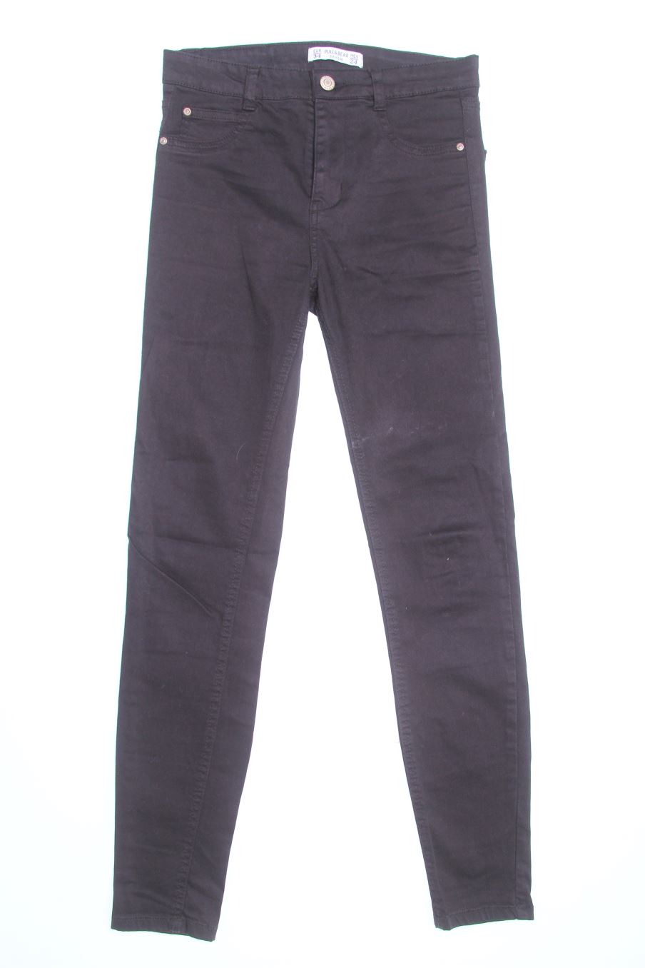 Jeans Pull & Bear de la taille 34, de couleur noir de denim