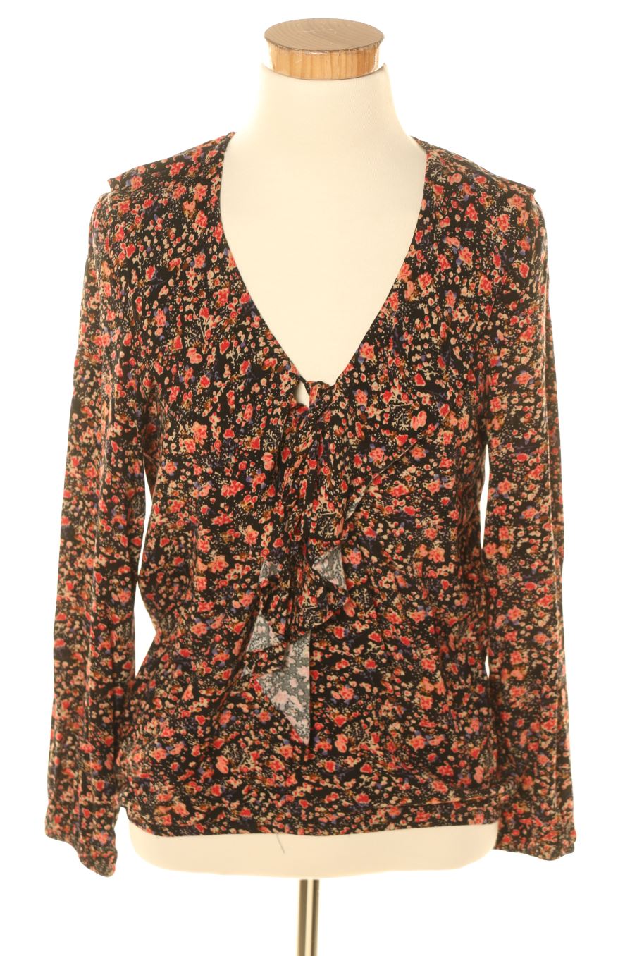 Blouse à manches longues Easy wear de la taille S, de couleur fleurs