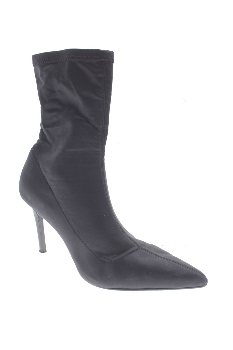 Botines de Mango de la talla 37, de color negro de