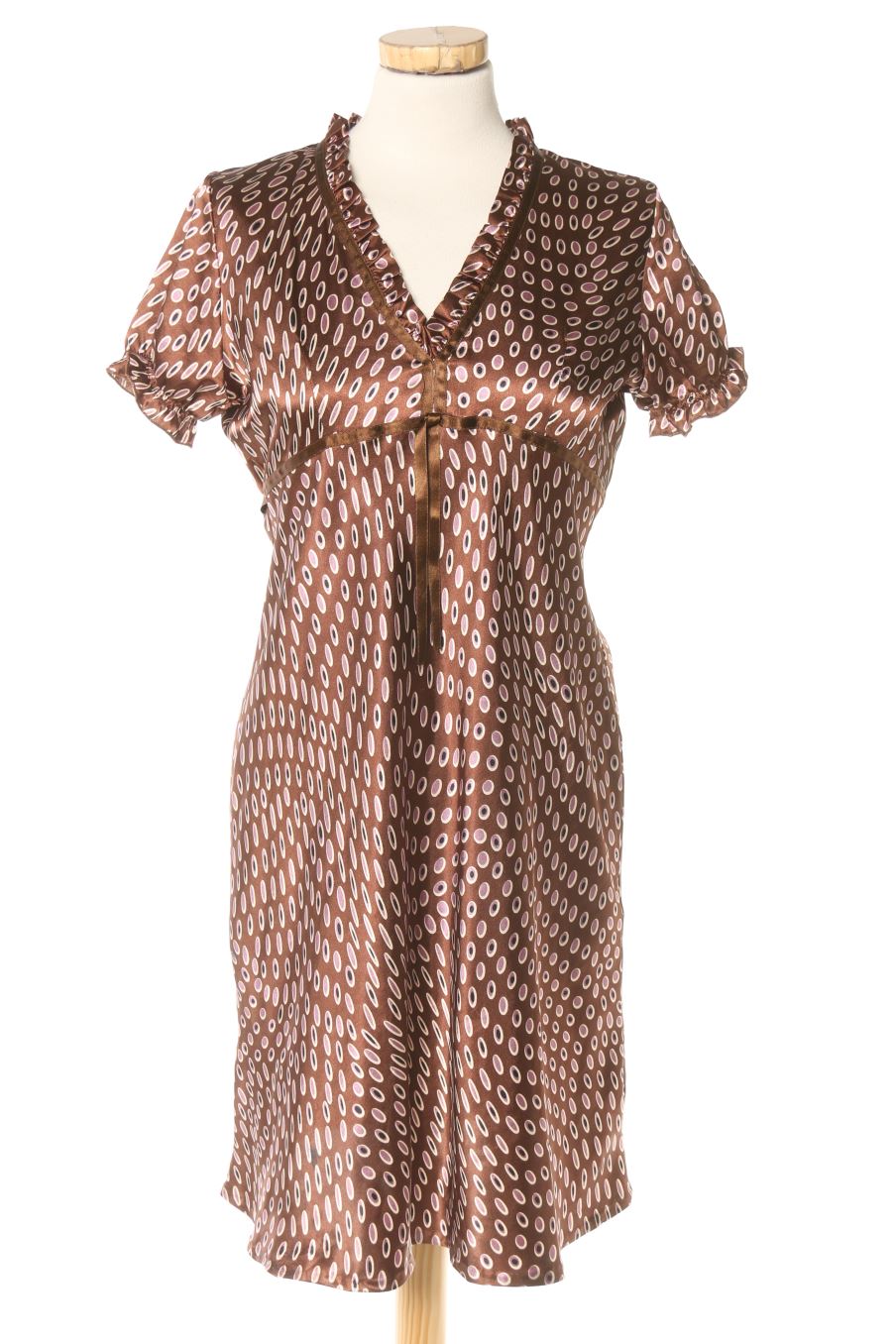 Robe casual Promod de la taille S, de couleur marron