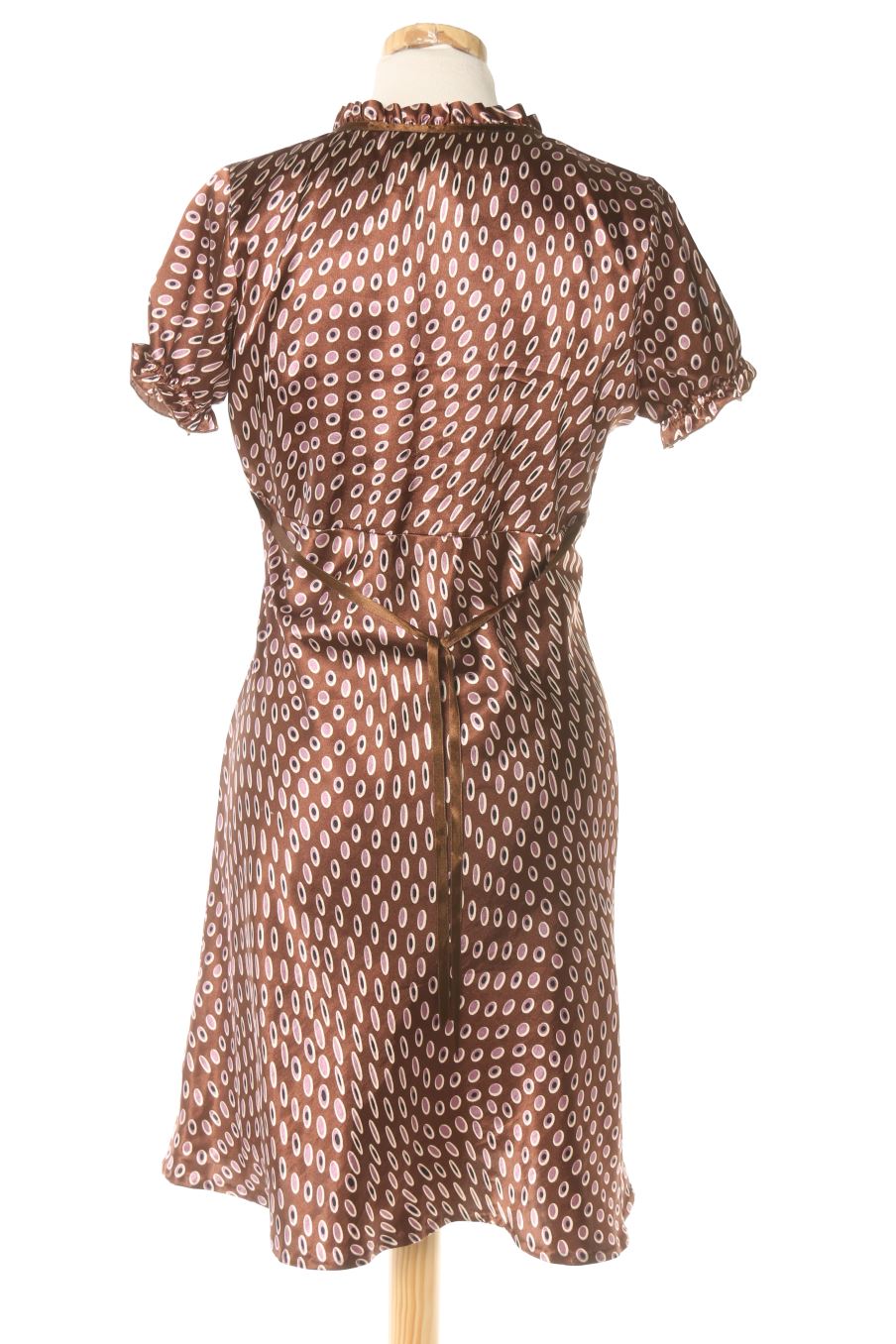 Robe casual Promod de la taille S, de couleur marron