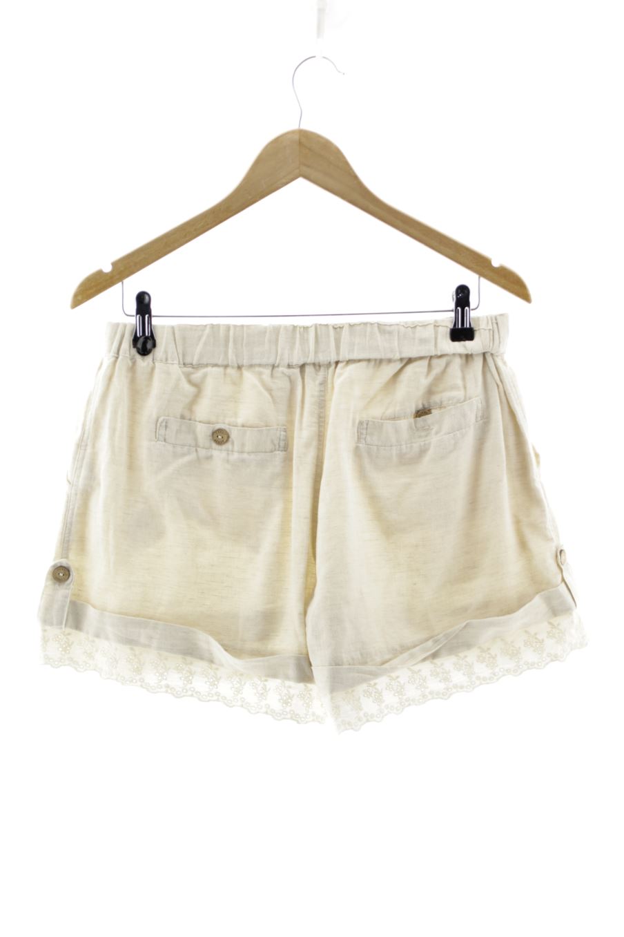 Pantalones cortos de CIRDY de la talla L, de color beige