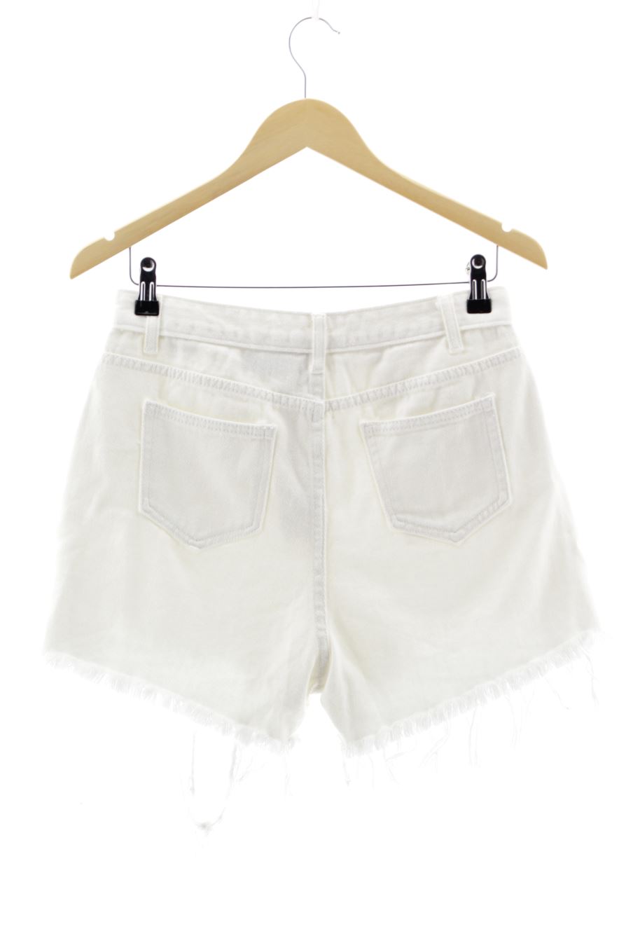 Pantalones cortos de PERCENTIL de la talla 38, de color blanco de ropa vaquera