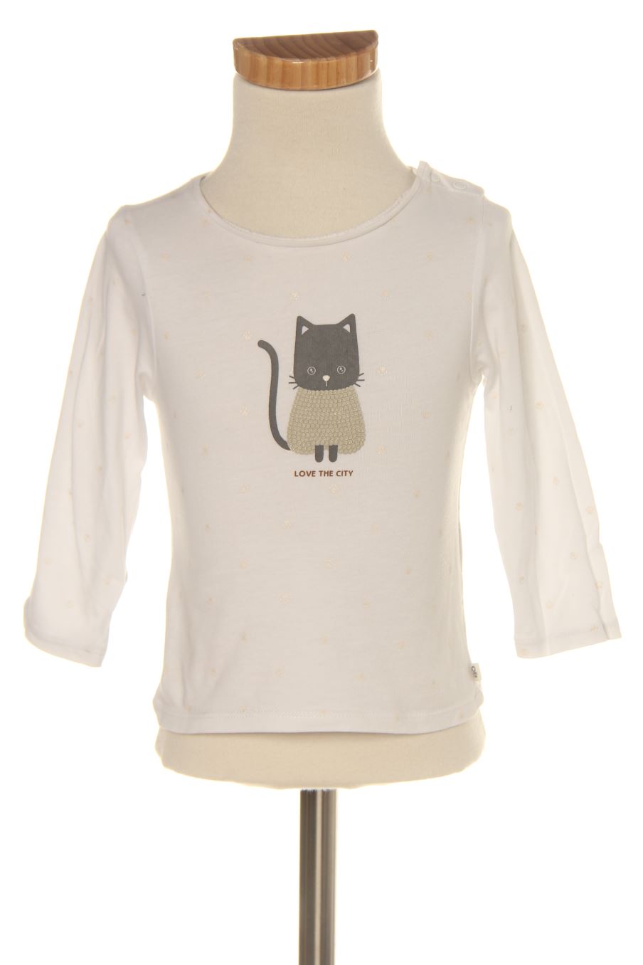 T-shirt manches longues Vertbaudet de la taille 18 mois de seconde main