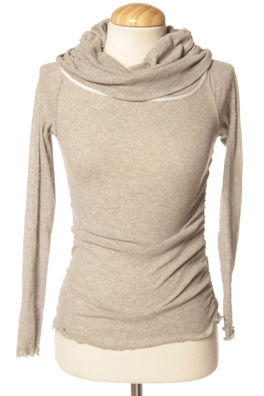 Pull Zara de la taille S, de couleur gris