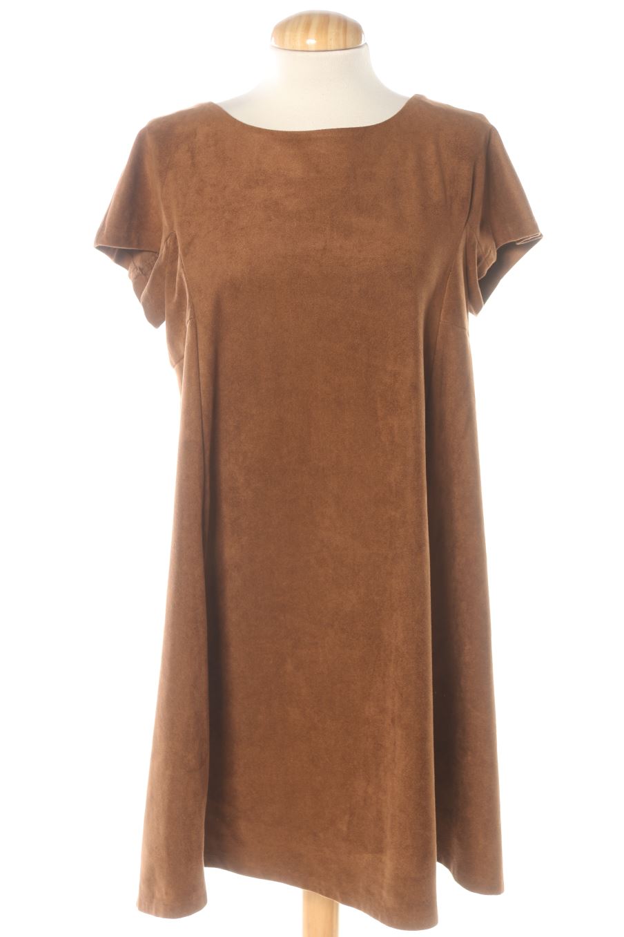 Vestito casual de Pull & Bear de la talla L, de color marrone