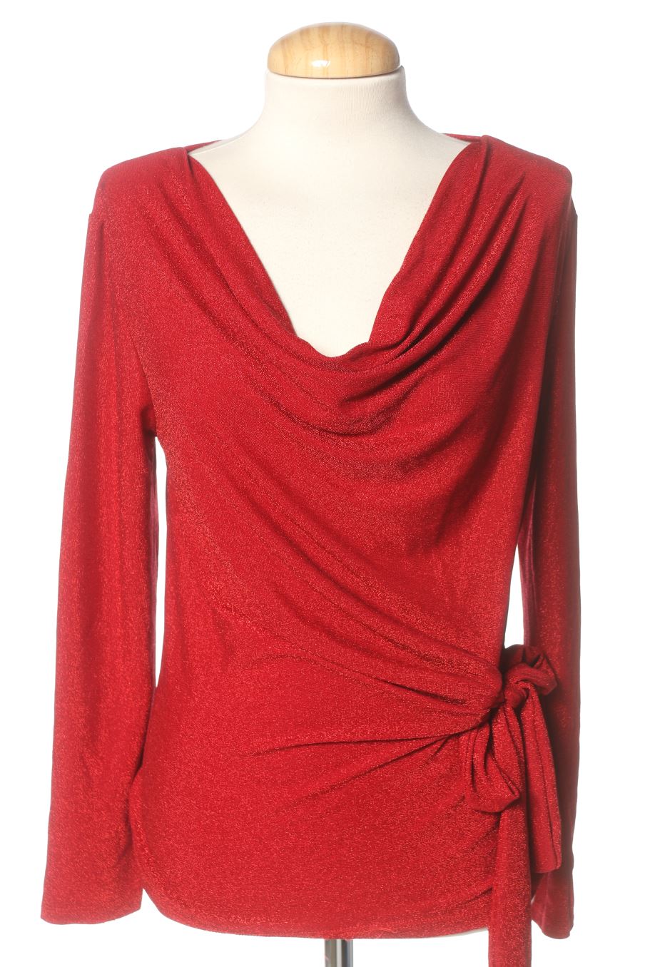 Blusa de manga larga de New collection de la talla M, de color rojo