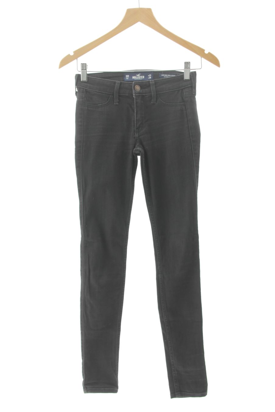 Jeans Hollister de la taille XS, de couleur noir de denim