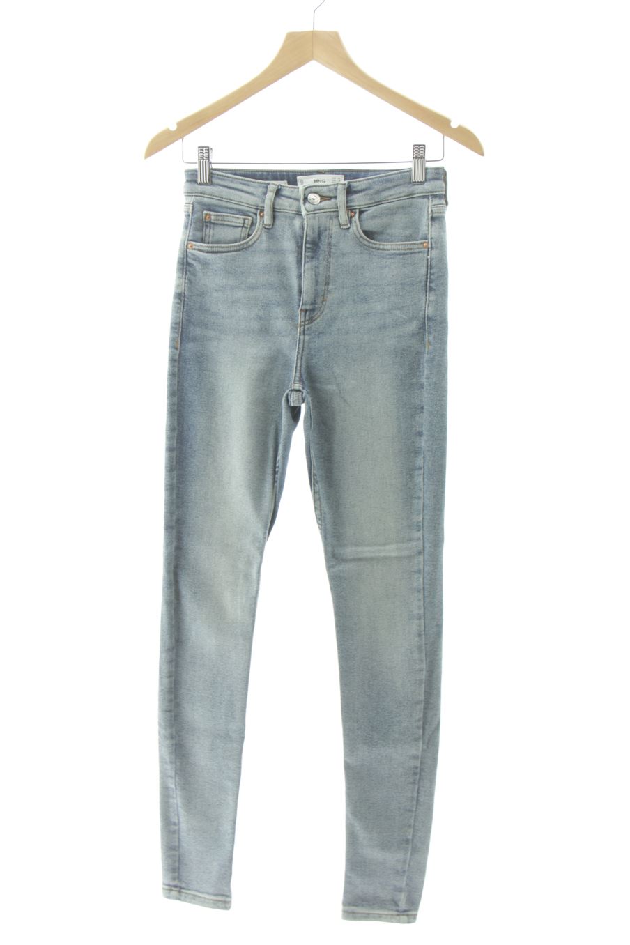 Jeans Mango de la taille 34, de couleur bleu de denim