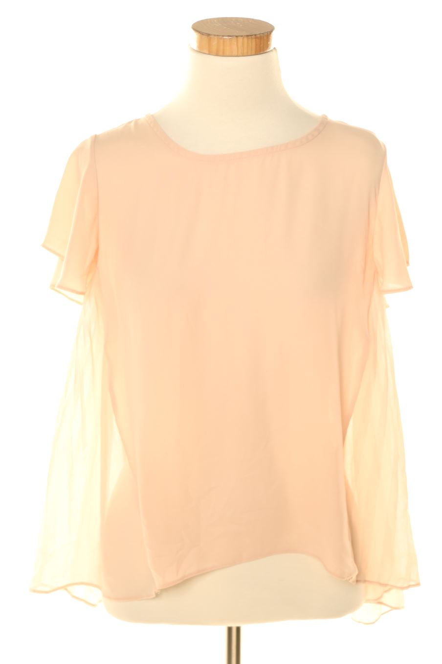 Blusa de manga corta de Livre de la talla 36, de color rosa