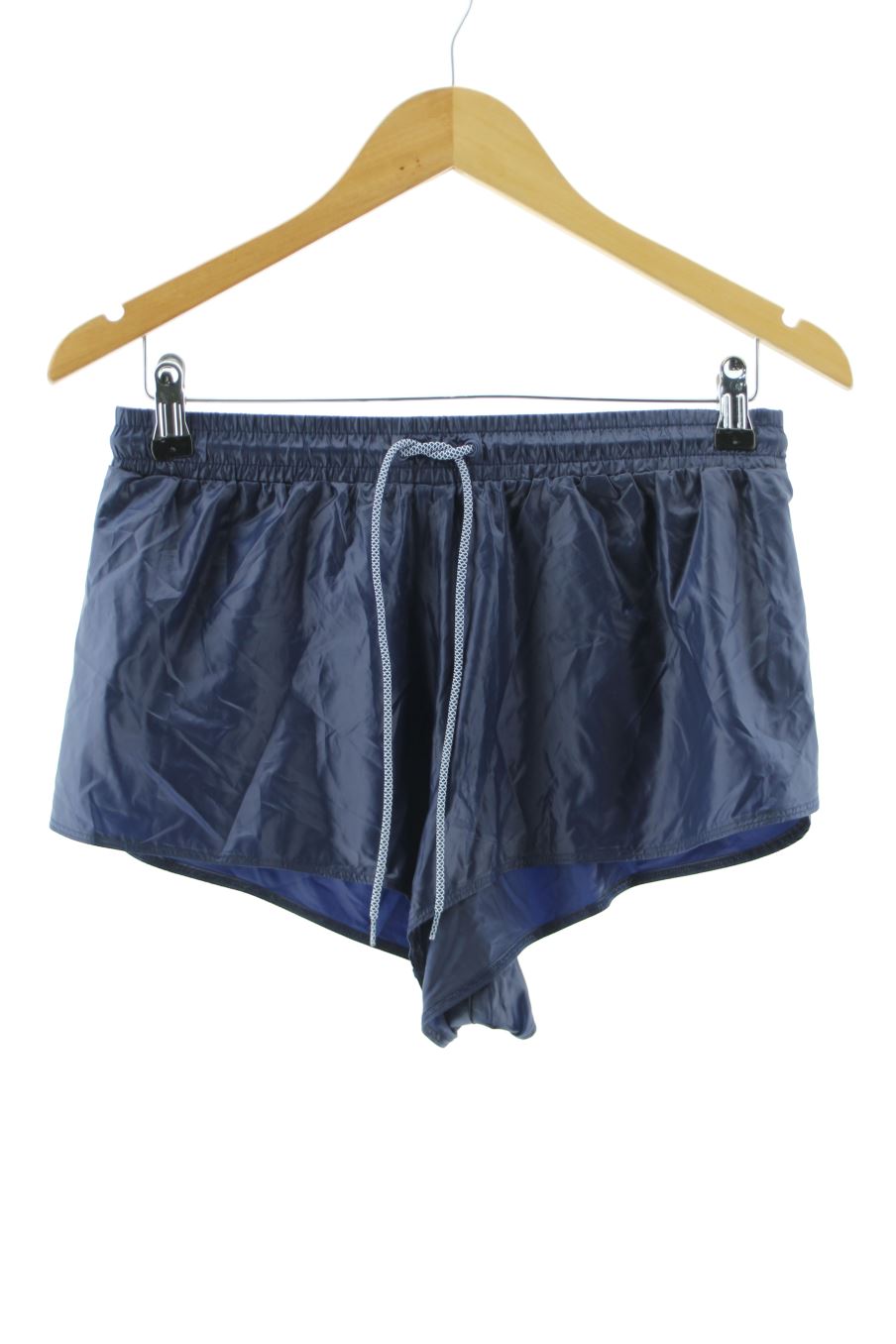 Pantalones cortos de deporte de Oysho de la talla S, de color azul marino