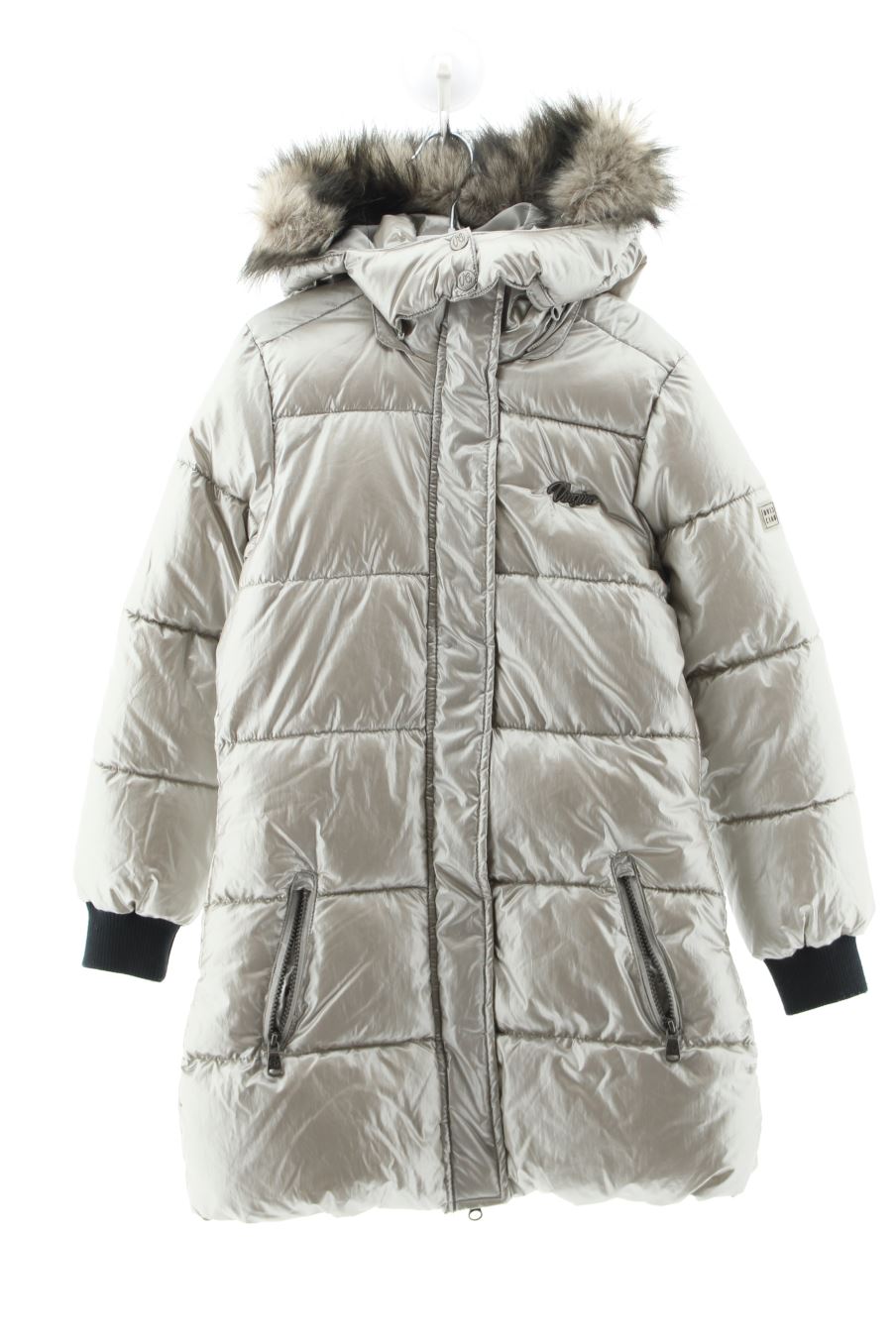 Manteau IKKS Pour Garçon 10 Ans - Anorak Marron En Laine Avec Capuche - Occasion Très Bon état