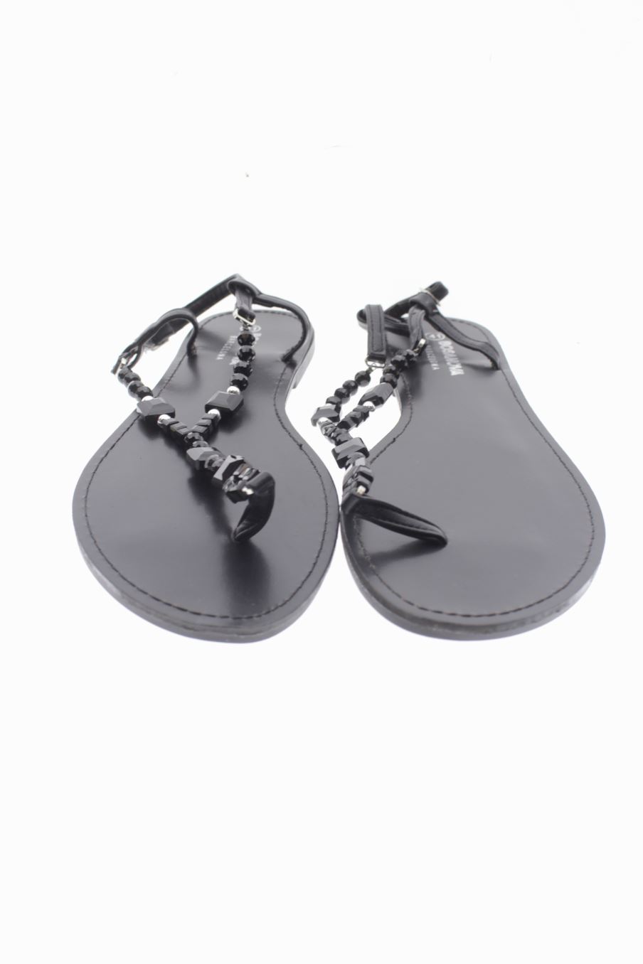Sandalias planas de Bosanova de la talla 41, de color negro de