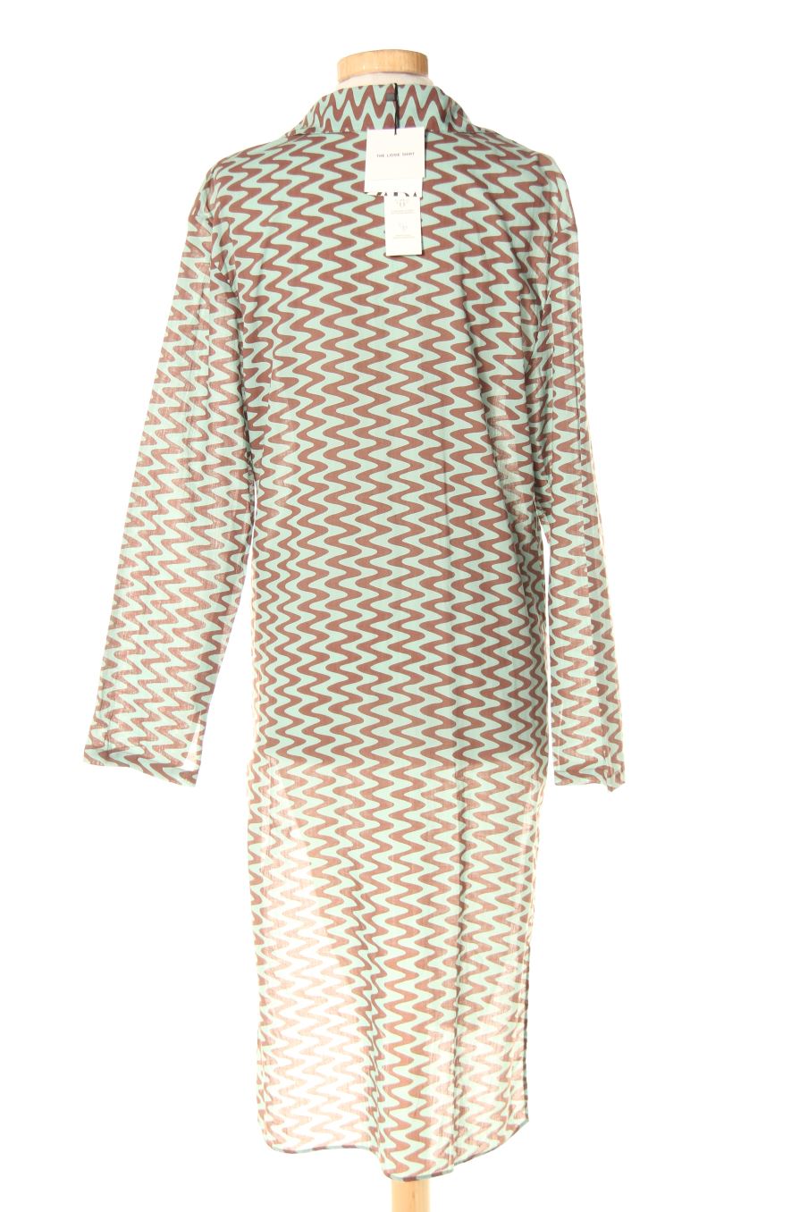 Kimono de Zara de la talla S, de color verde