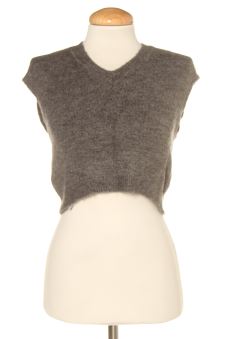 Chaleco de tela XS Mango