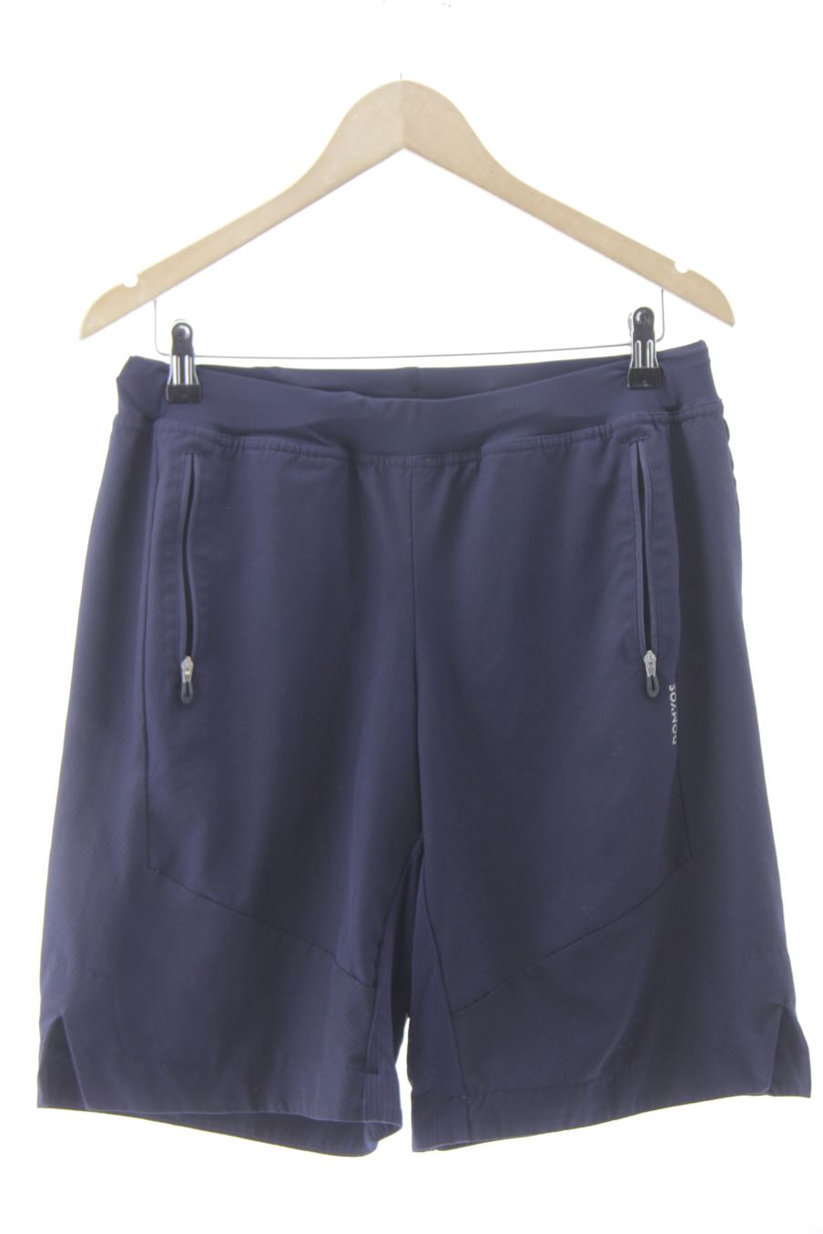 Pantalon corto de deporte de Domyos (DECATHLON) de la talla 40, de color azul marino