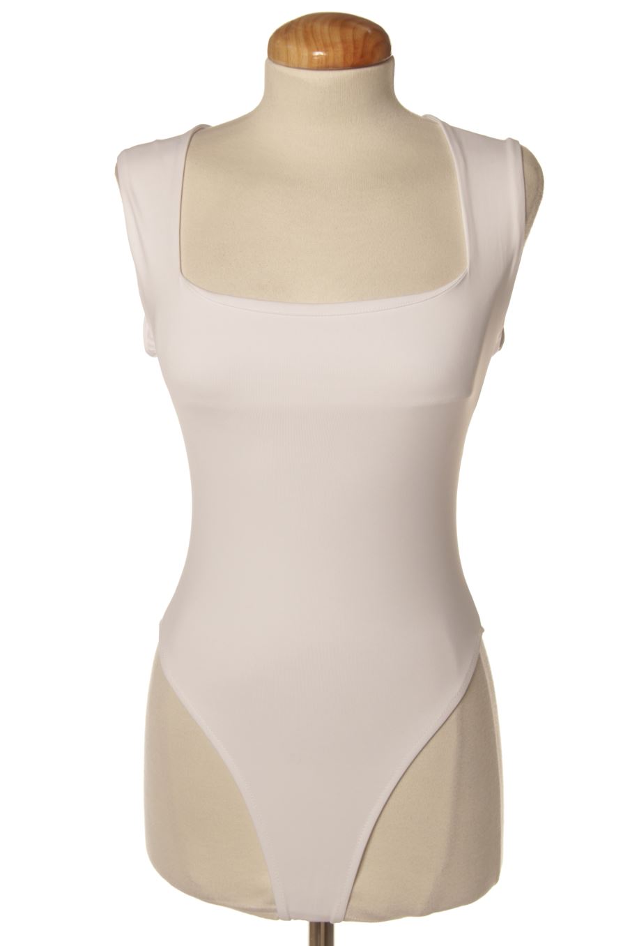 Body de Zara de la talla S, de color blanco