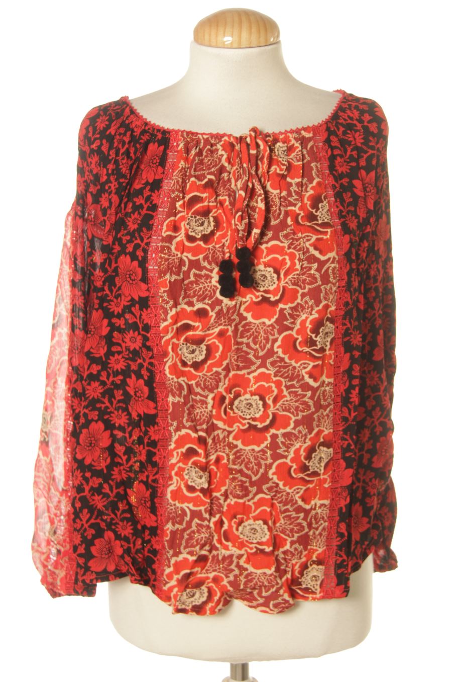 Blouse à manches longues Desigual de la taille S, de couleur imprimés