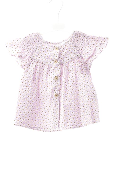Blusa a maniche corte