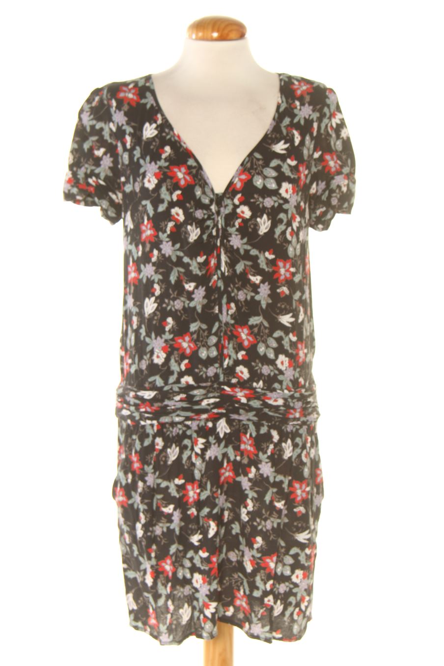 Robe casual Comptoir des Cotonniers de la taille 40, de couleur fleurs