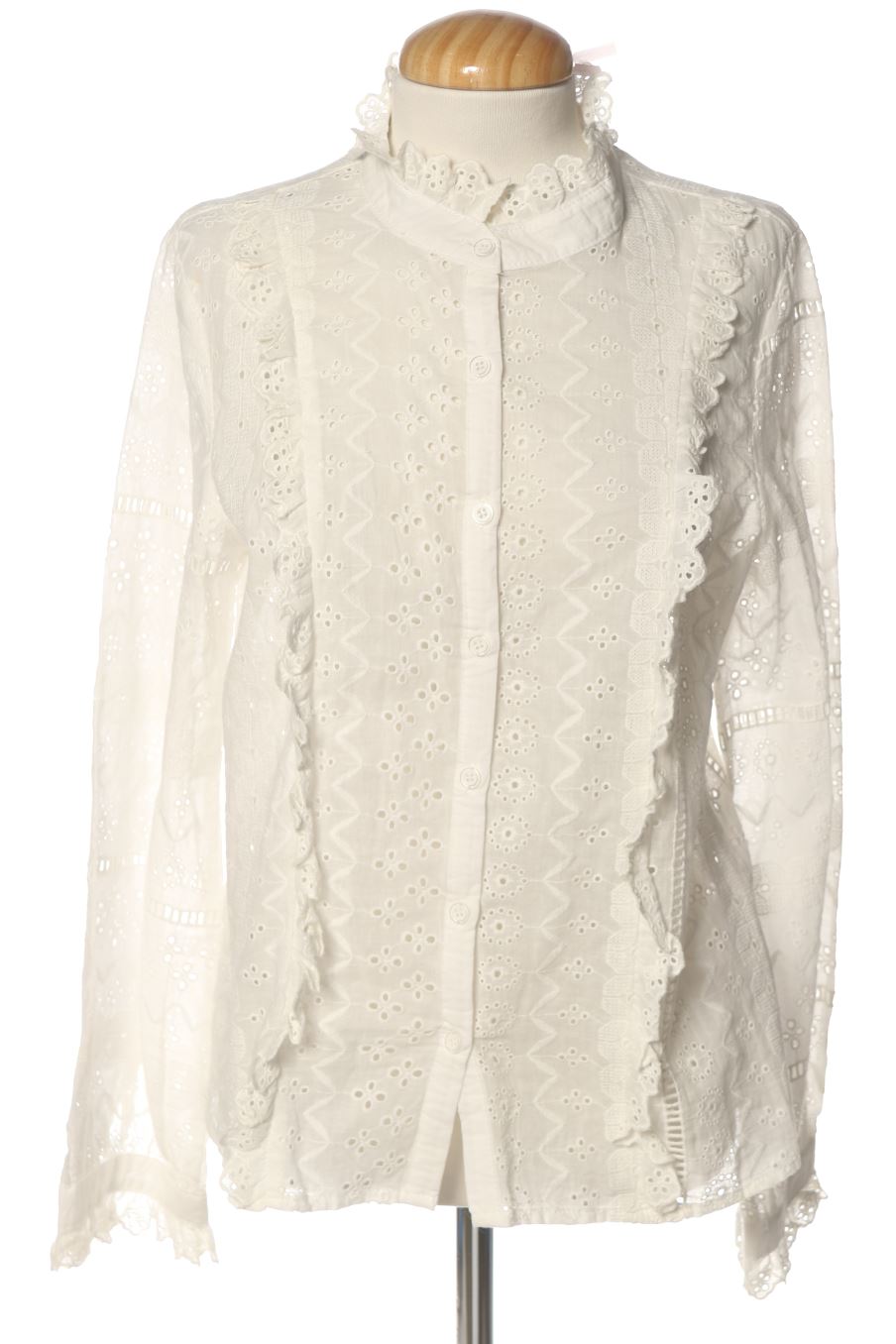 Chemise LOVIE & CO de la taille M, de couleur blanc