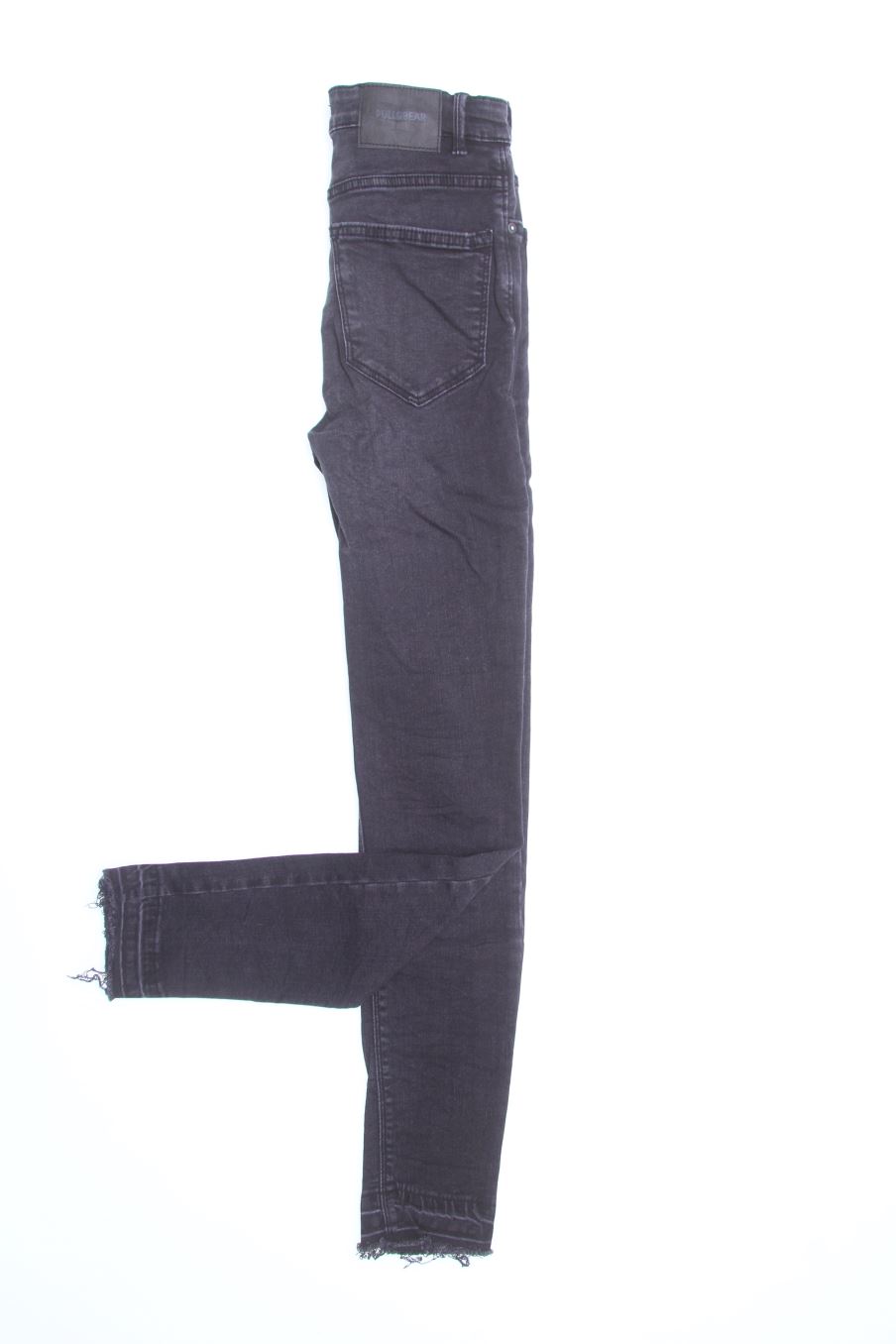 Vaqueros de Pull & Bear de la talla 34, de color negro de ropa vaquera