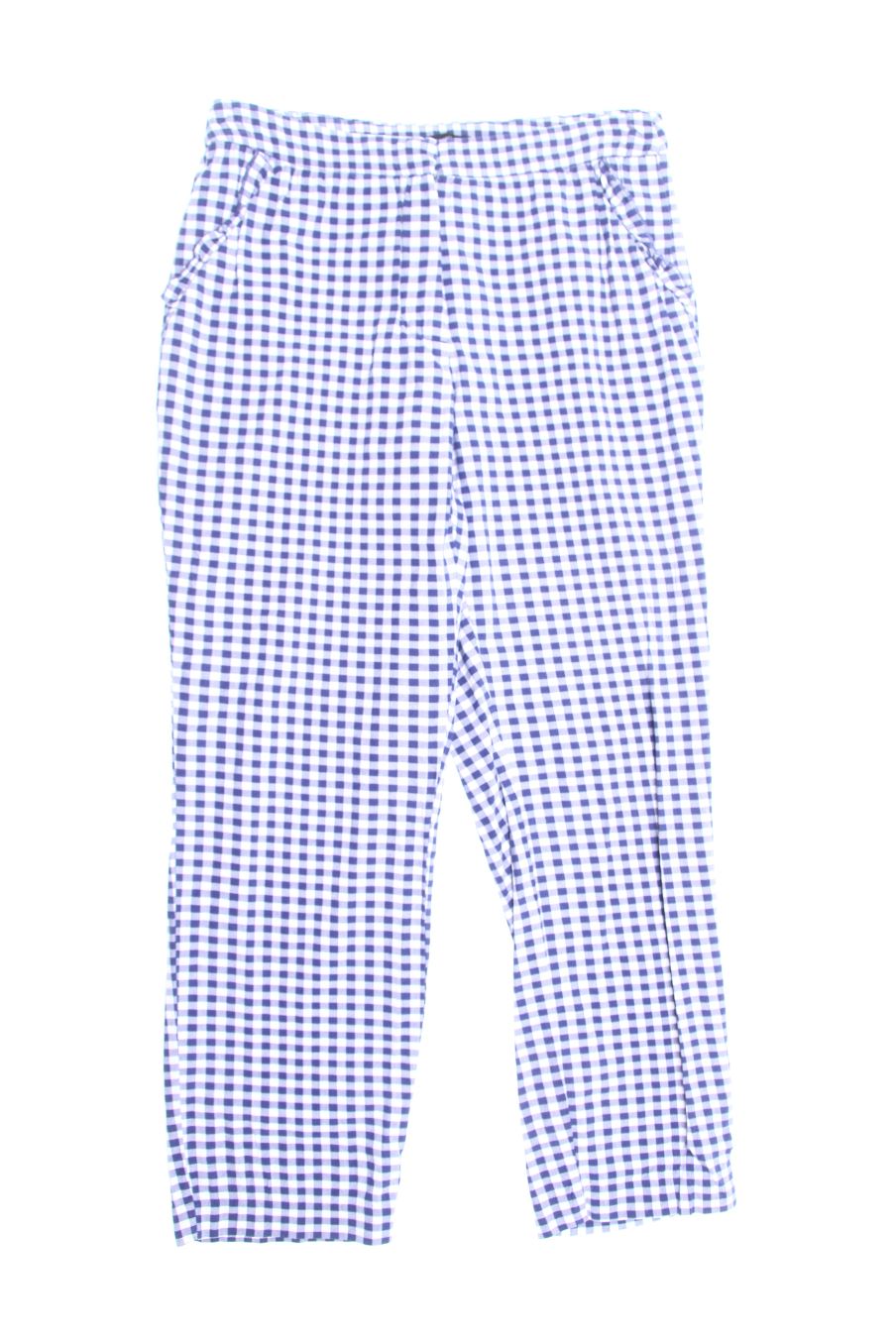 Pantalones de Zara de la talla S, de color cuadros