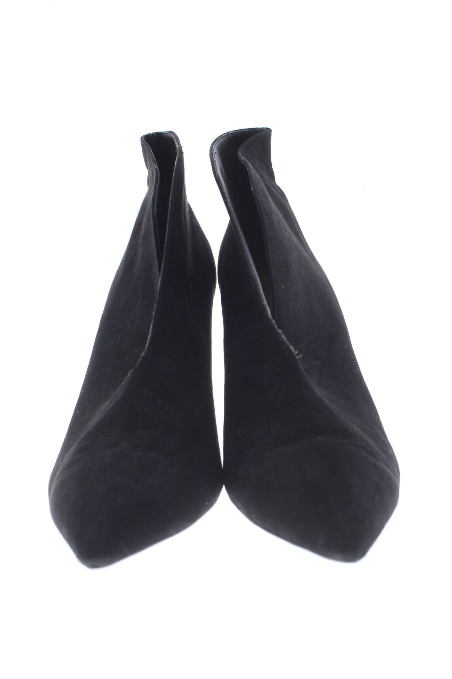 Botines de Zara de la talla 41, de color negro de