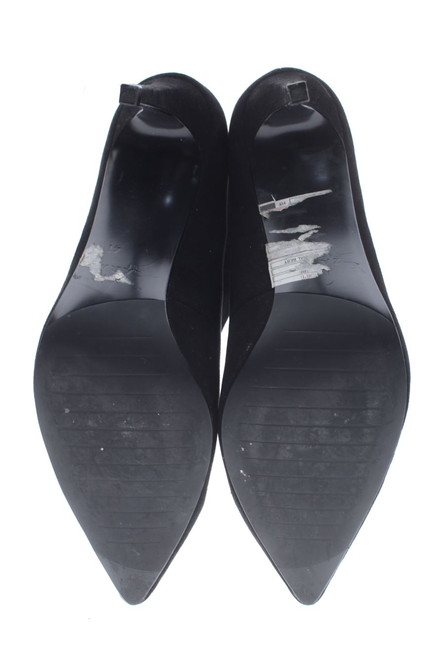 Botines de Zara de la talla 41, de color negro de
