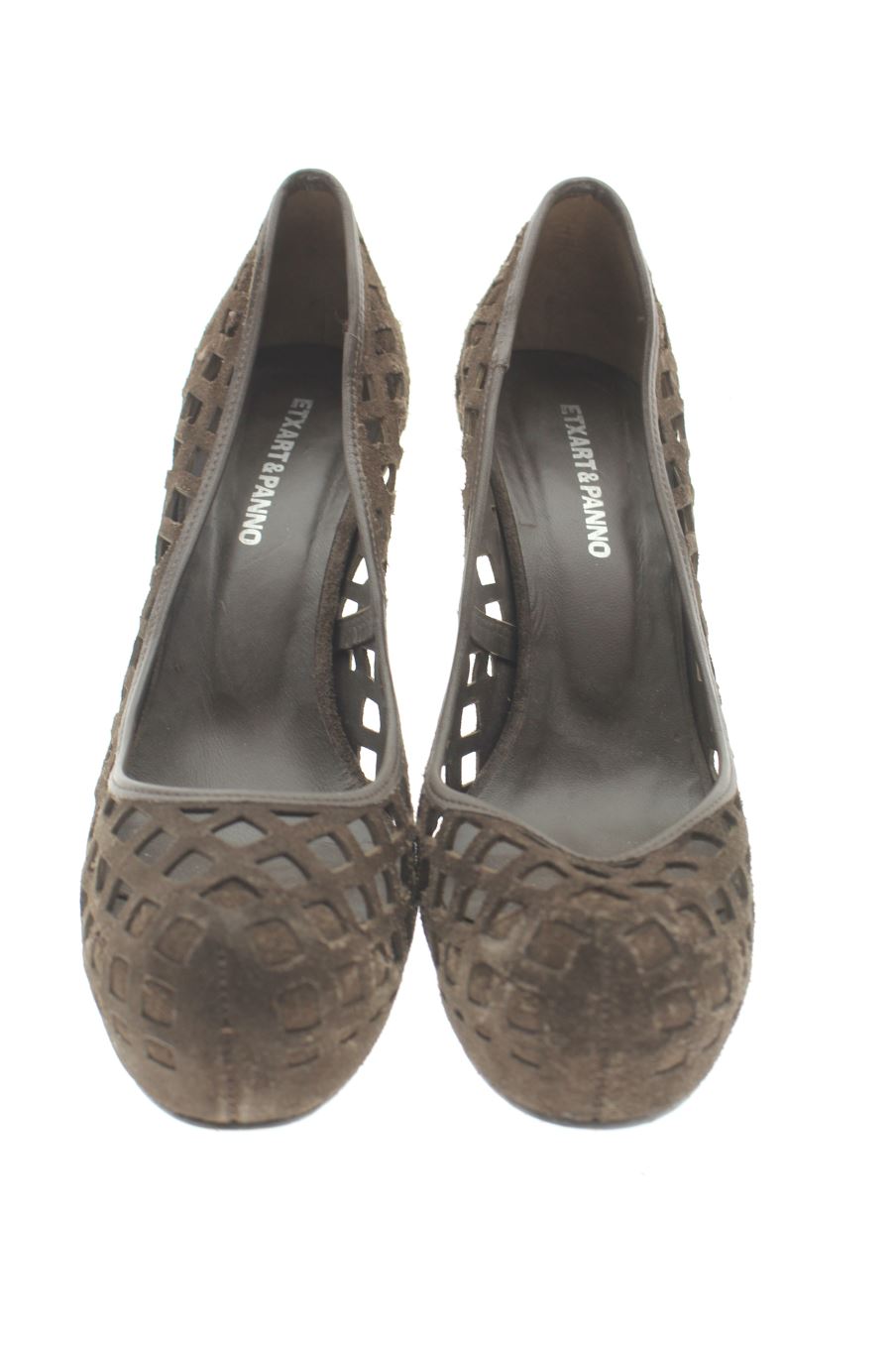 Zapatos de tacon de Etxart&Panno de la talla 38, de color marrón de