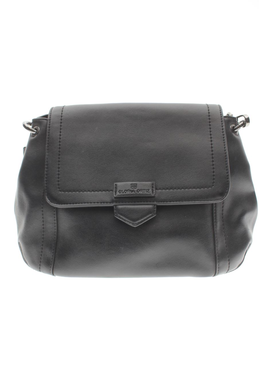 Bolso de Hombro Negro de Gloria Ortiz