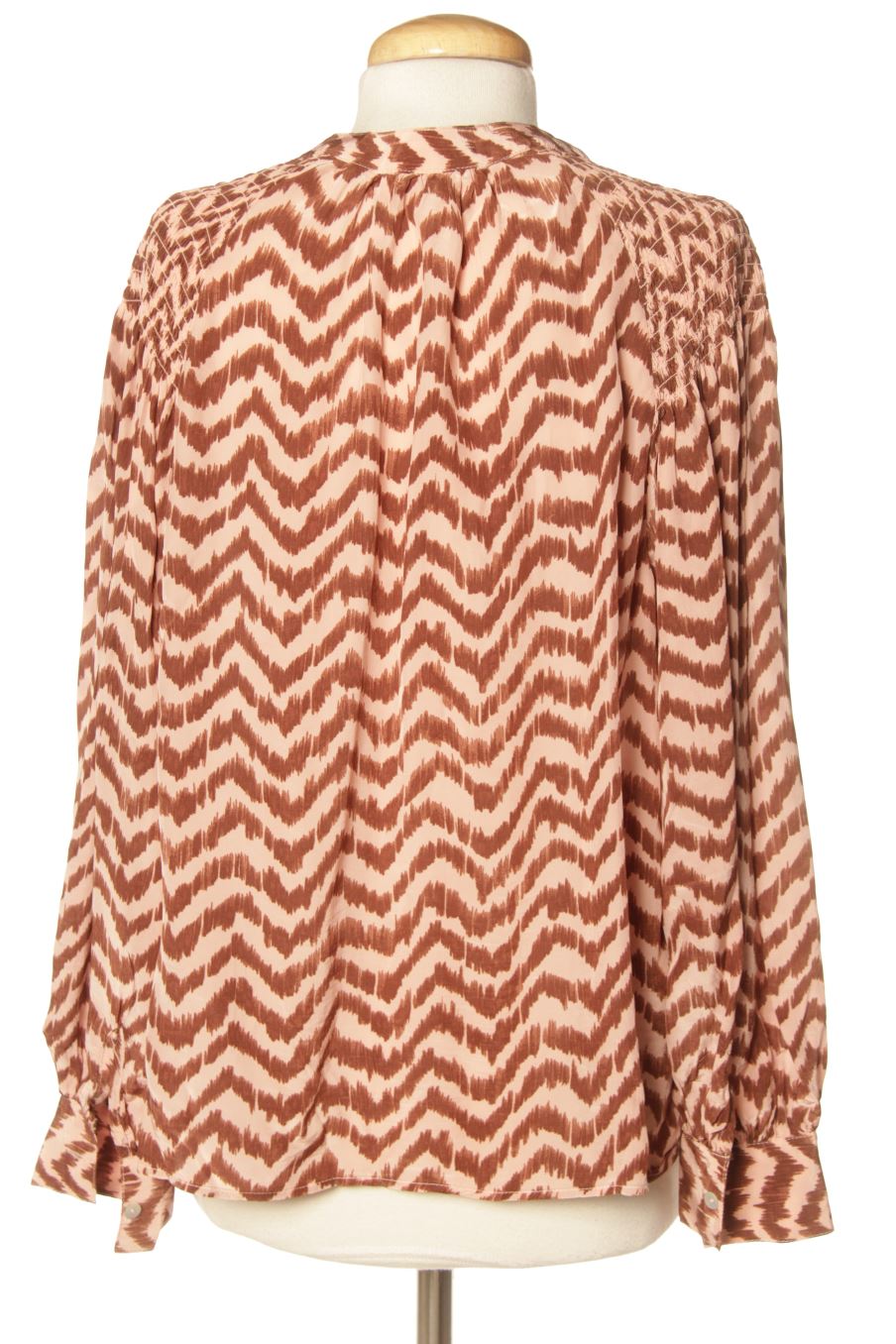 Blouse à manches longues Mango de la taille M, de couleur rayures