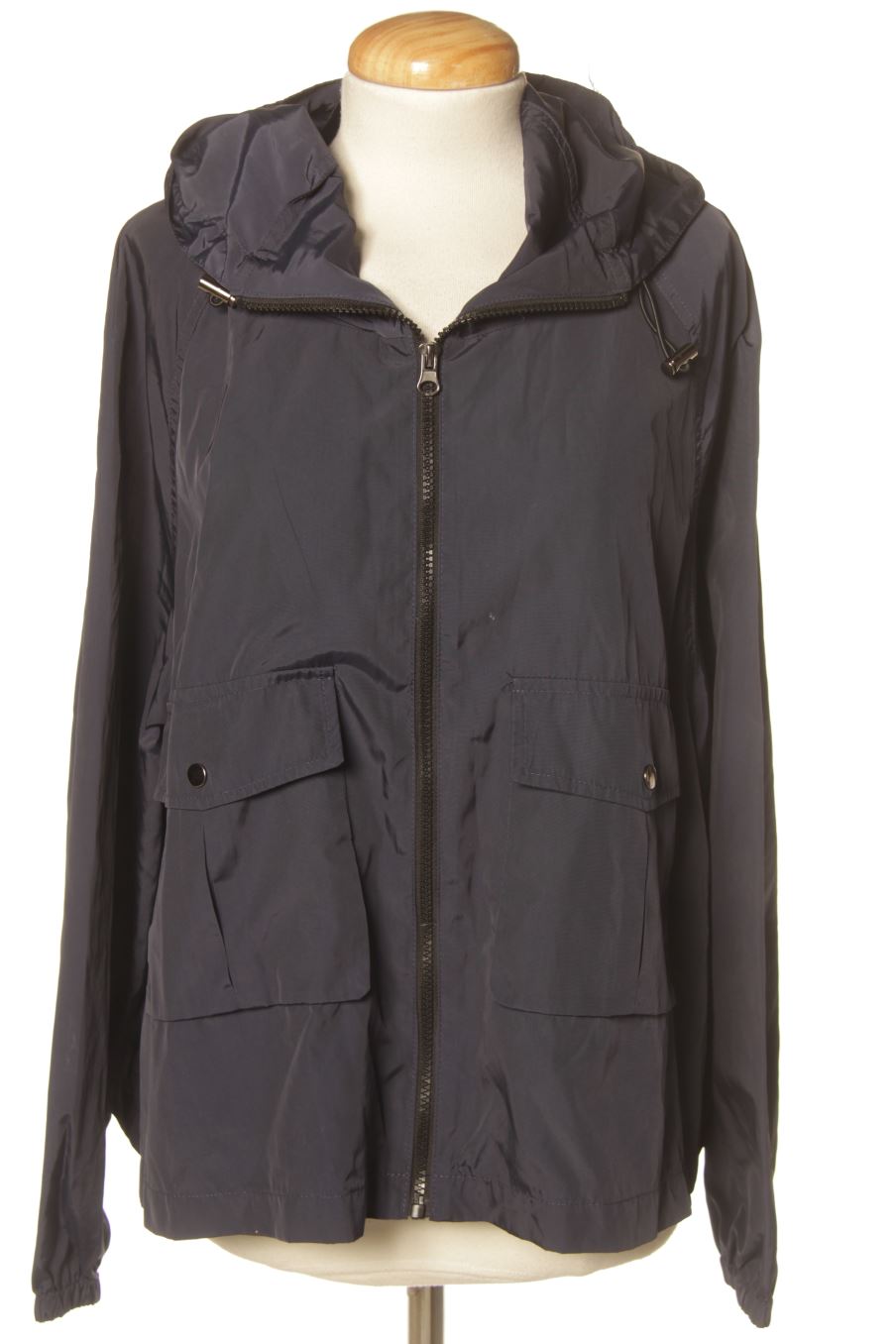Blouson Zara de la taille M, de couleur bleu marine