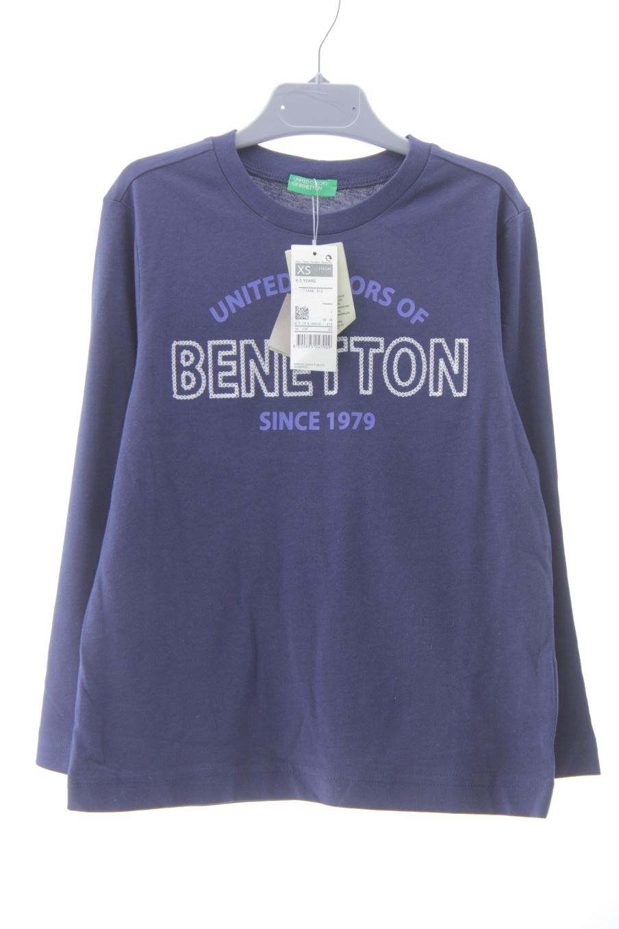 Camiseta de manga larga de Benetton de la talla 4 años con etiqueta