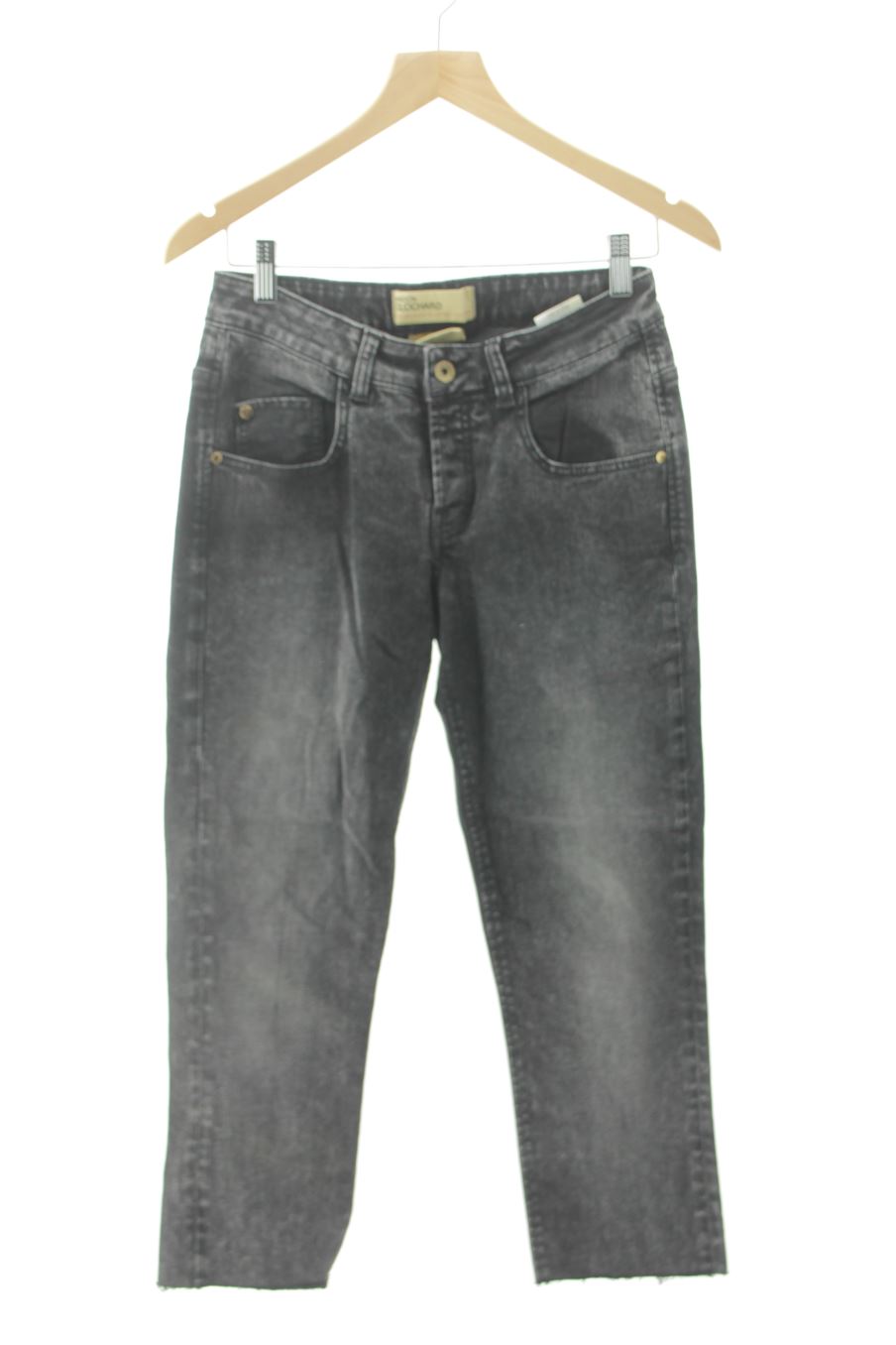 Jeans Maison Clochard de la taille 36, de couleur gris de denim