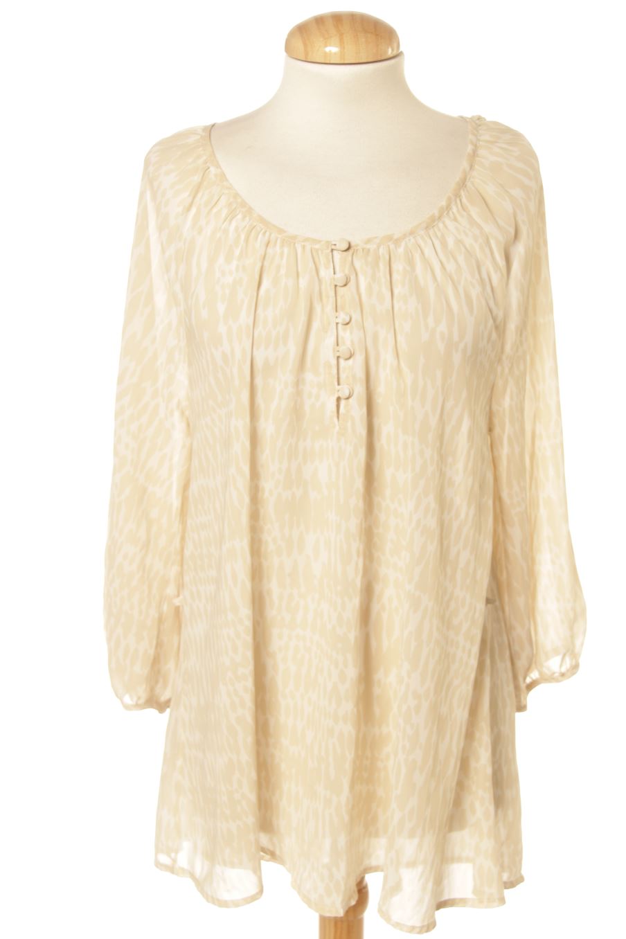 Blouse à manches longues H&M de la taille 38, de couleur imprimés