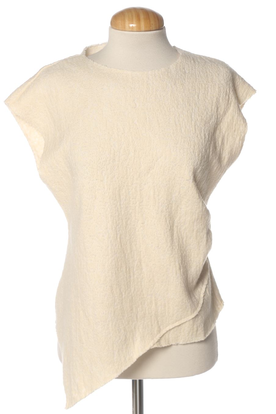 Aufwändiges Top von Zara Größe M, Farbe Weiss, für