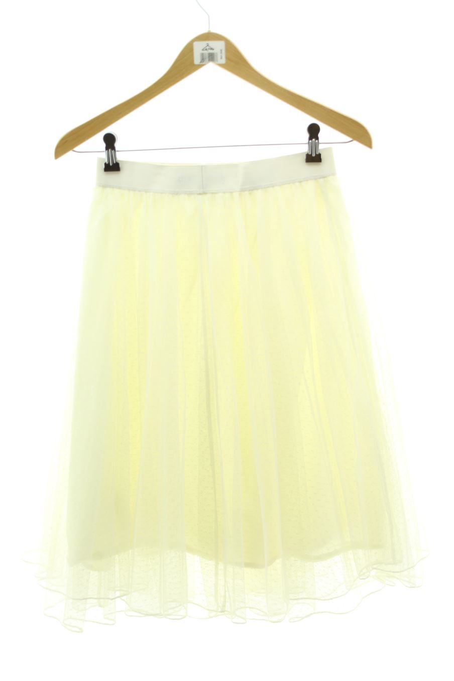 Jupe Trafaluc de la taille S, de couleur beige