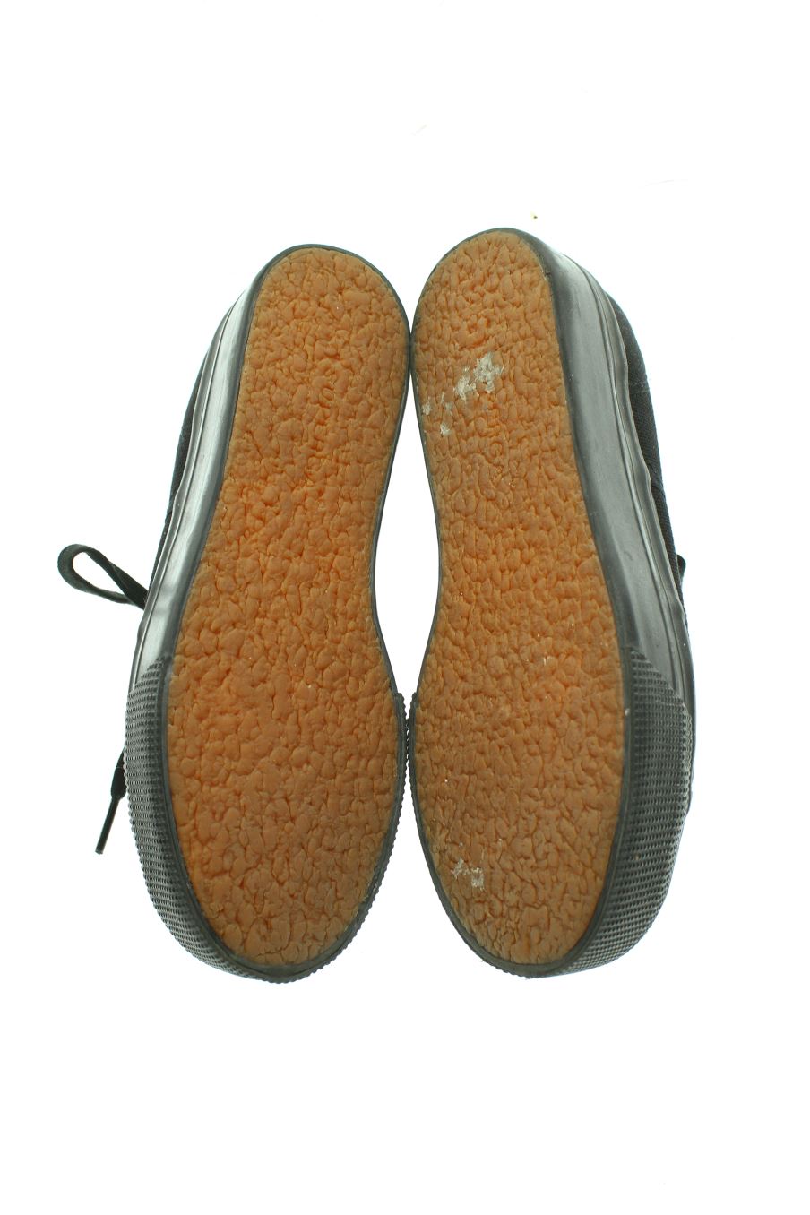 Deportivos de Superga de la talla 36, de color negro de