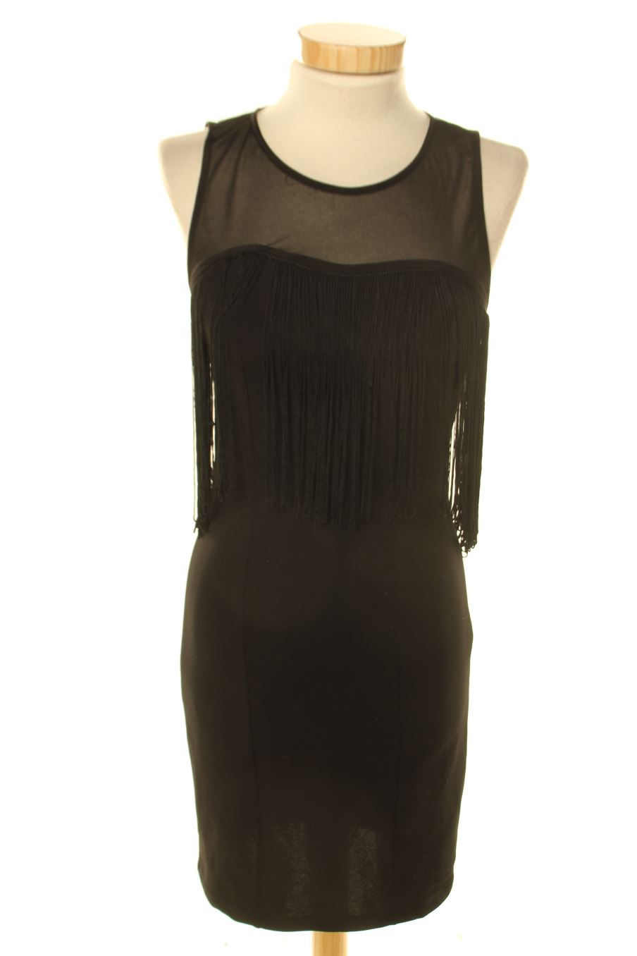 Robe casual Stradivarius de la taille S, de couleur noir