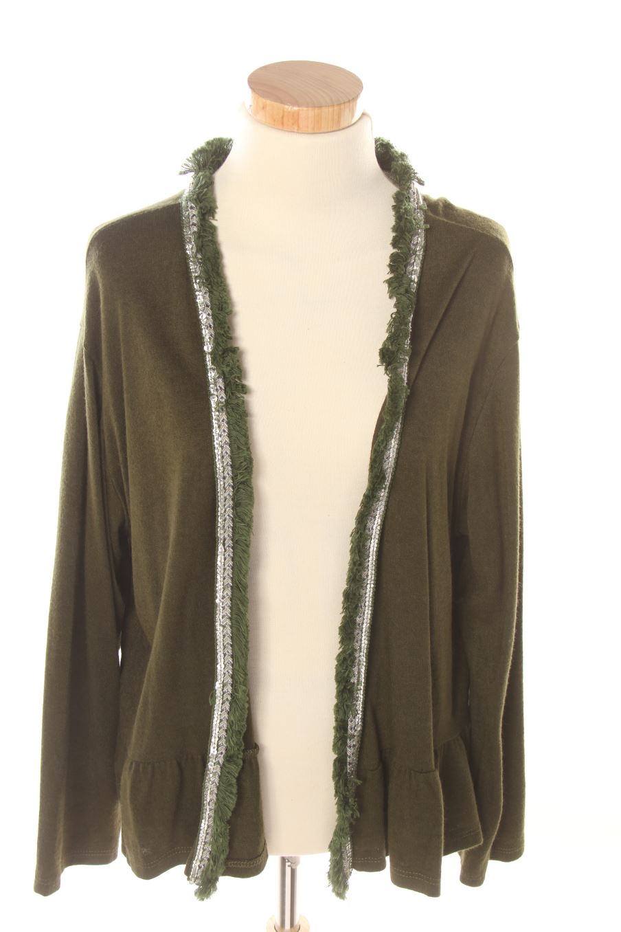 Gilet Valentina de la taille S, de couleur vert