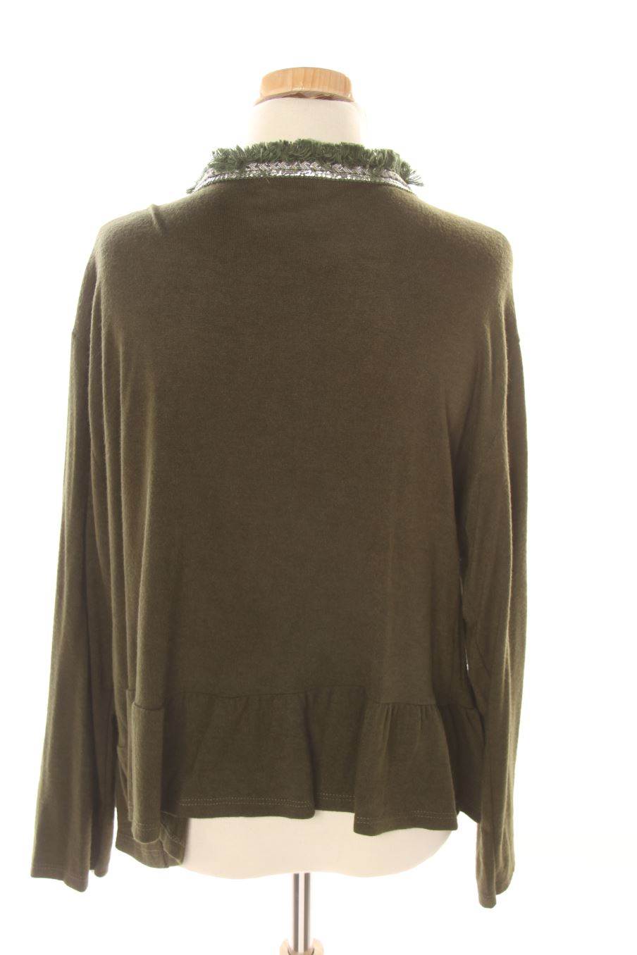 Gilet Valentina de la taille S, de couleur vert