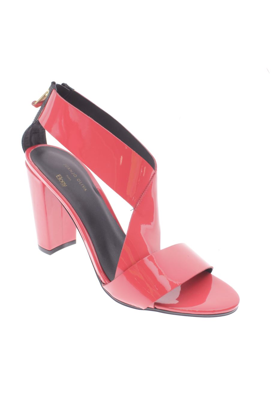 Sandalias tacon de Elogy de la talla 40, de color rosa de