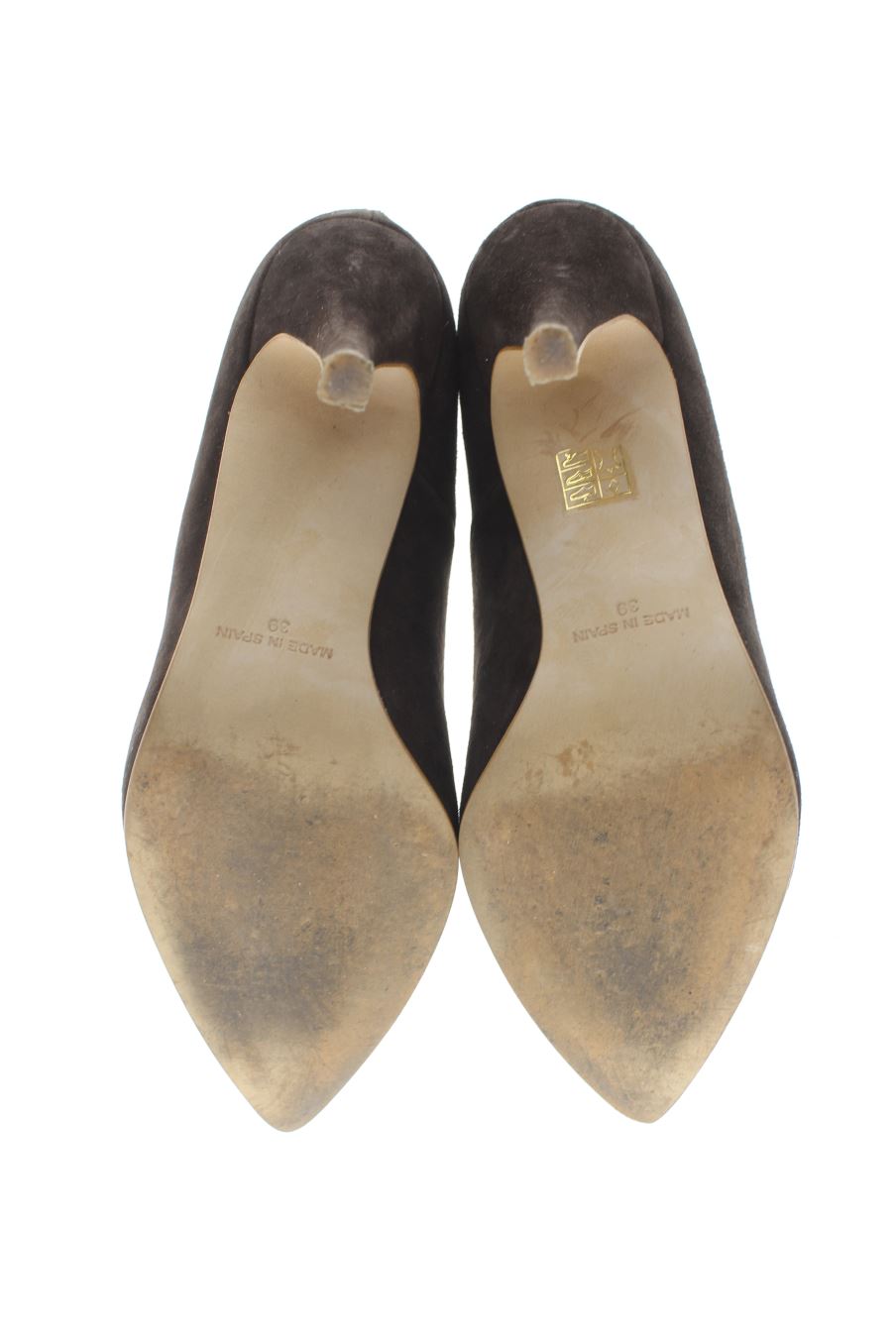 Zapatos de tacon de ELODIE de la talla 39, de color marrón de