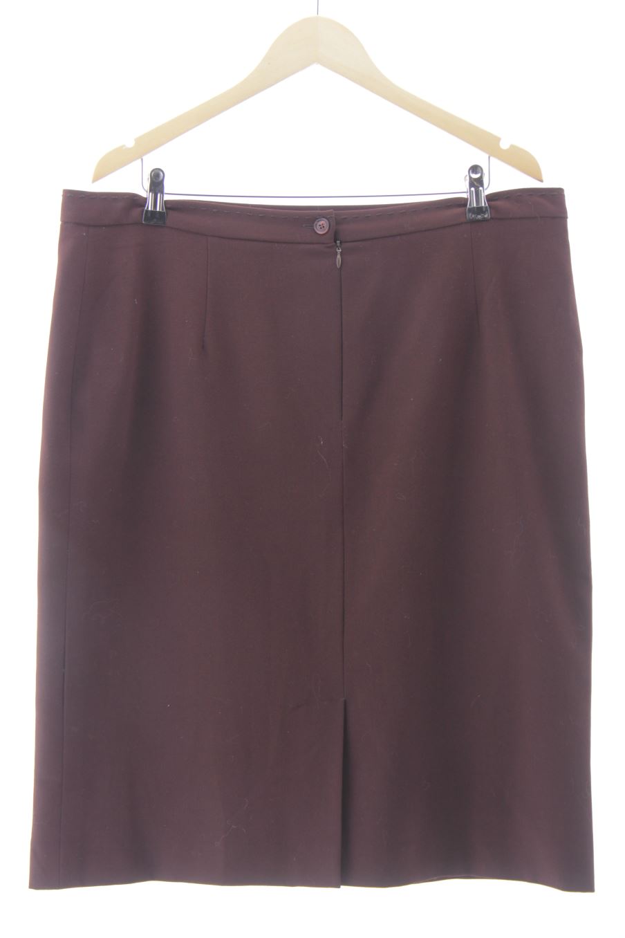 Jupe El Corte Ingles de la taille 50, de couleur bordeaux